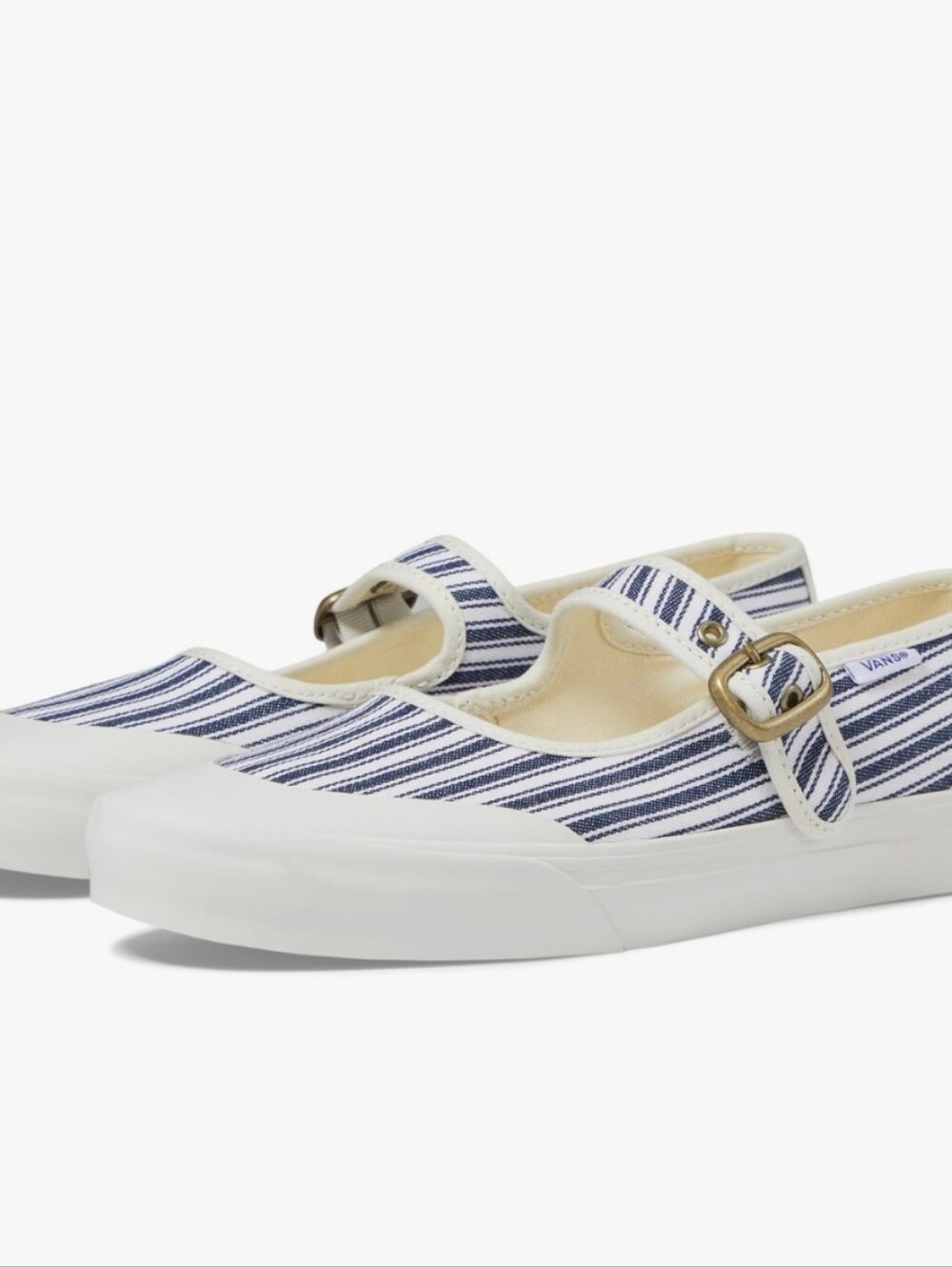 Vans FU Striped Mary Jane Canvas Shoes